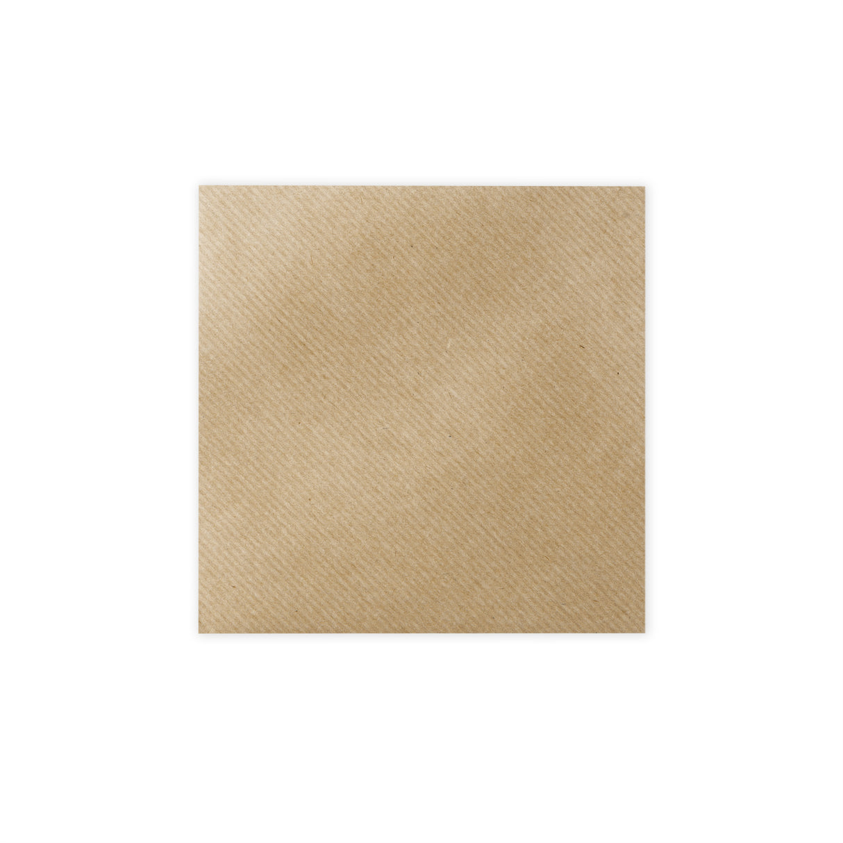Ribbed Kraft Envelope 140x140mm