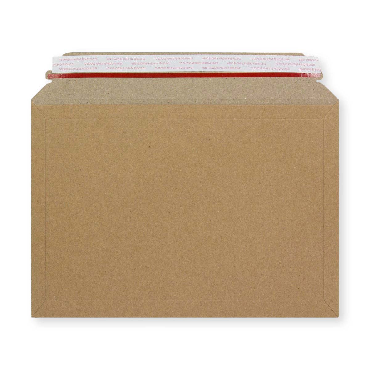 Manila Brown Peel & Seal Rigid Board Mailers Envelope (234 x 334mm)