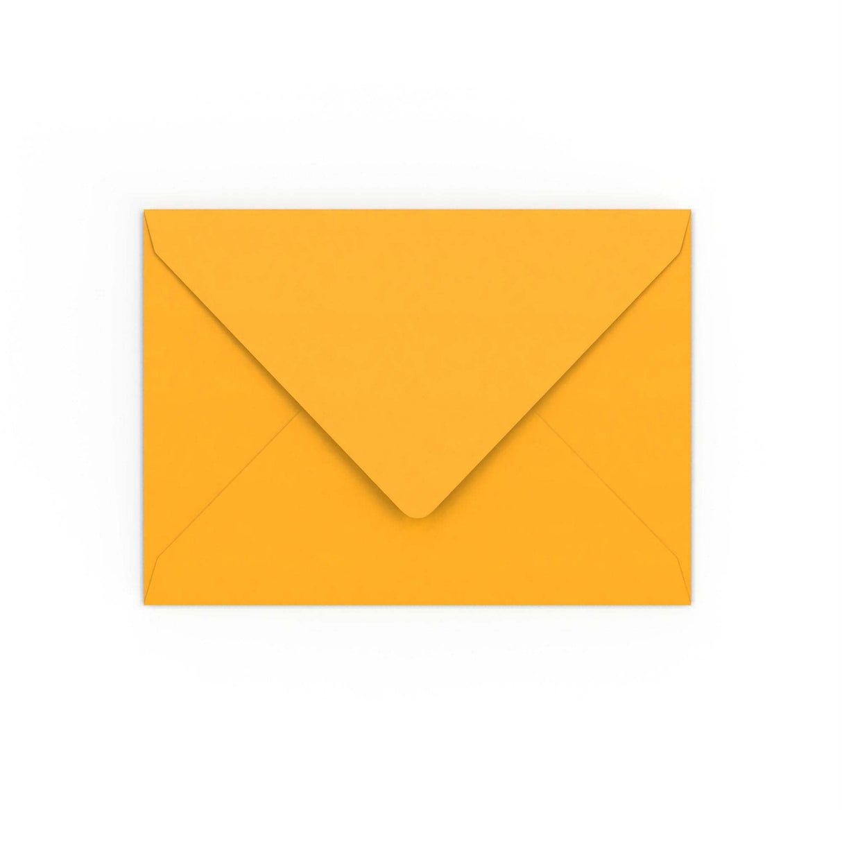 Dark Yellow Gummed V-Flap Envelope (133 x 184mm)