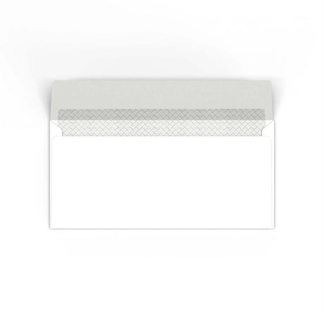DL White Opaque Business Peel & Seal Envelope (110 x 220mm)