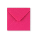Fuschia Pink Gummed V-Flap Greeting Card Envelope (116 x 116mm)