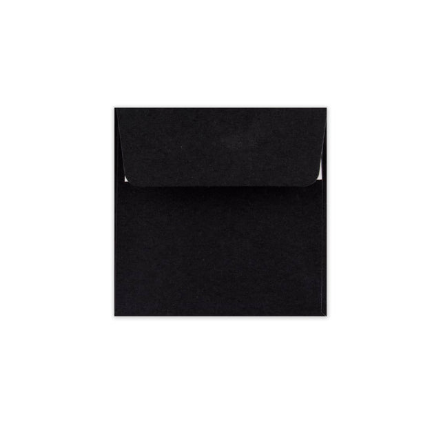 Black Coloured Peel & Seal Envelope (100 x 100mm)