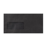 110x220mm DL Prozor crnog novčanika 39x93mm 22up 19lhs oguliti i zatvoriti, 120 g/m2 Omotnice