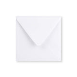 White Envelope - Diamond Flap 170x170 mm