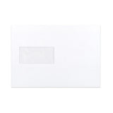 C5 White Envelope Straight Flap - W (162 x 229mm)