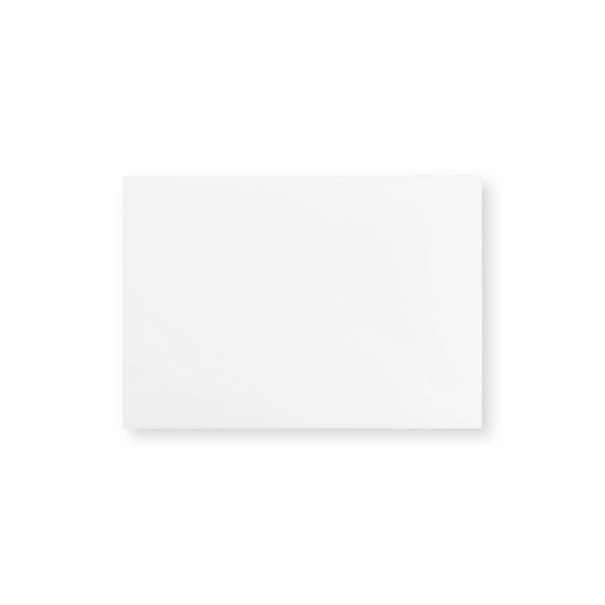C6 White Envelope - Diamond Flap (114 x 162mm)
