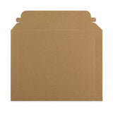 Manila Brown Peel & Seal Rigid Board Mailers Envelope (180 x 235mm)