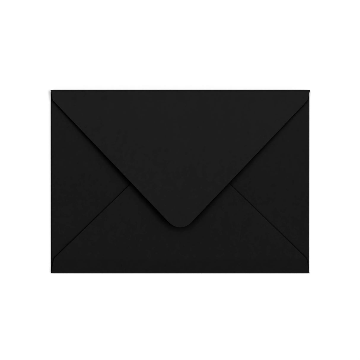 C5 Black British Made Gummed V-Flap Envelope (162 x 229mm)