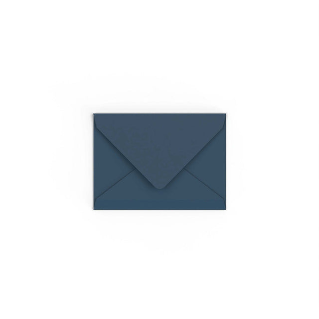 C7 Navy Blue British Made Gummed V-Flap Envelope (82 x 113mm)