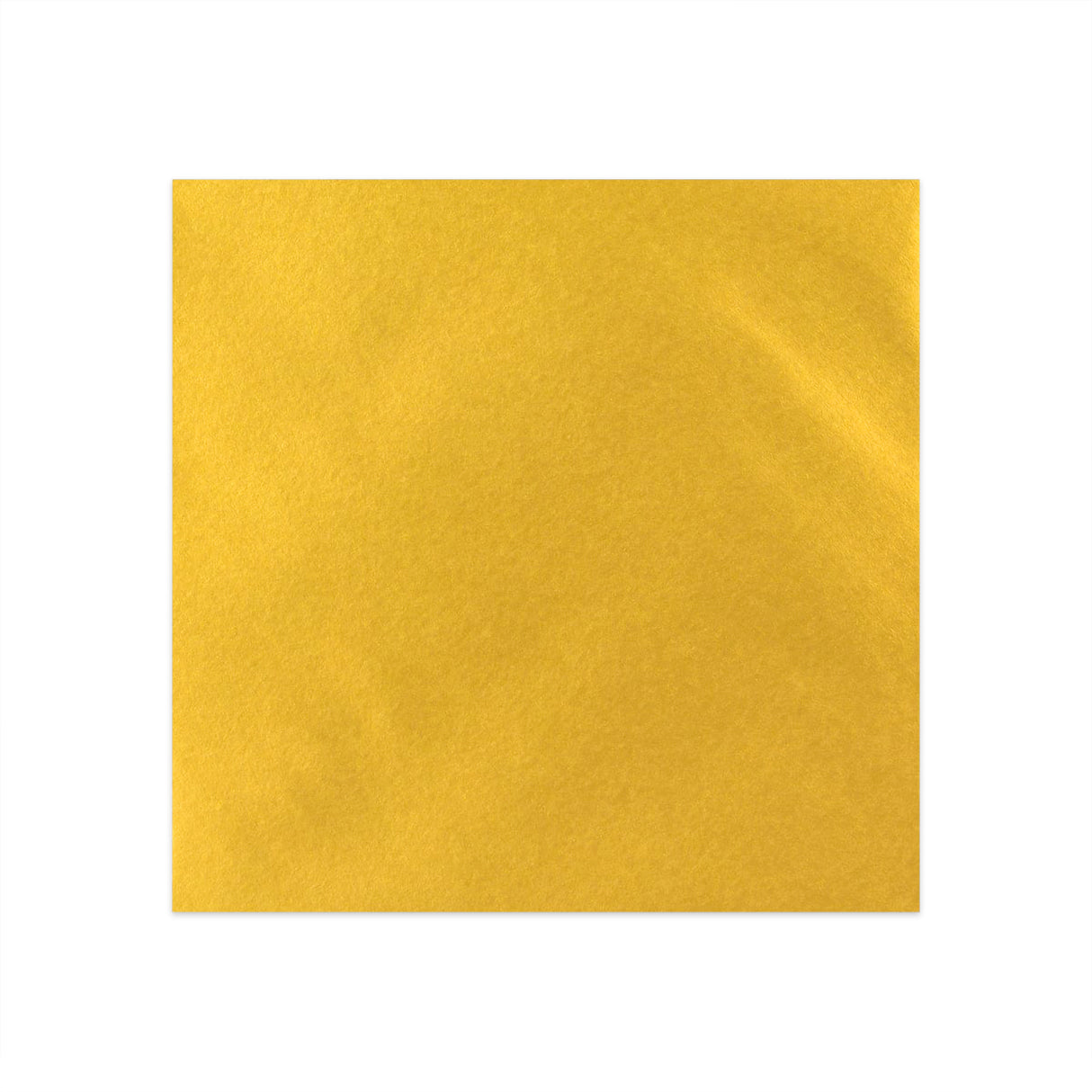 Metallic Gold Gummed V-Flap Greeting Card Envelope (130 x 130mm)