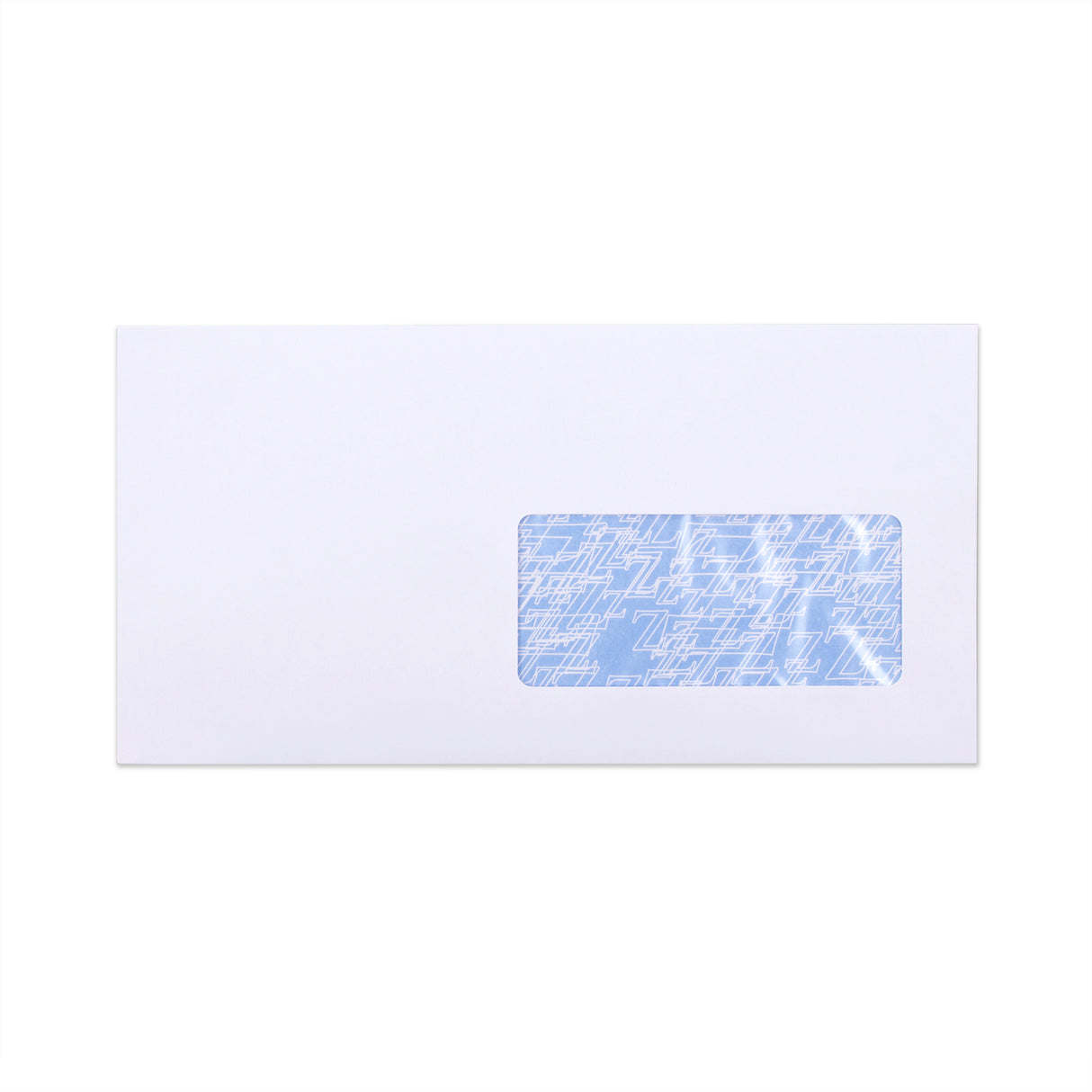 DL+ White Envelope with Internal Opacity - Window 90Gsm (115 x 225mm)
