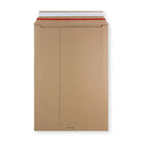 Manila Brown Peel & Seal Rigid Board Mailers Envelope (500 x 340mm)