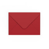 B6 Dark Red Gummed V-Flap Envelope (125 x 175mm)