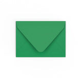 C7 Dark Green Gummed V-Flap Envelope (82 x 113mm)