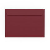 Burgundy envelopes