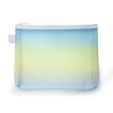 Gradient Nylon Mesh Zipper Pouch
