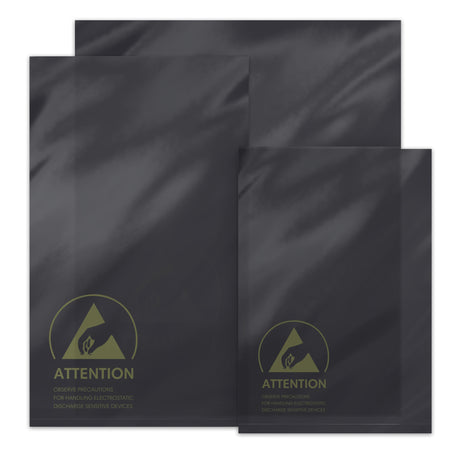 Black Anti-Static ESD Grip Seal Bags