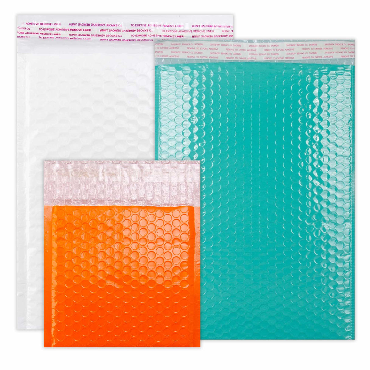 Gloss Finish Bubble Bag Mailers