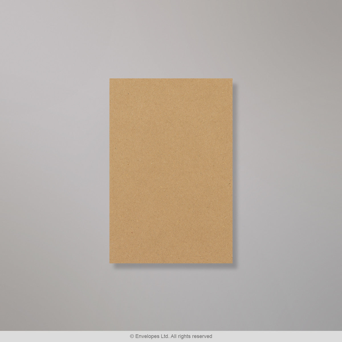 152x102 mm Koperta z szarego papieru